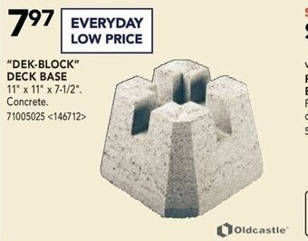 RONA Dek-Block Deck Base offer