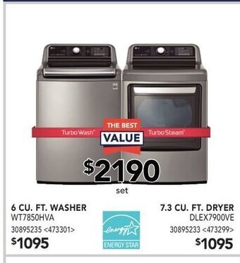 RONA 7.3 CU. FT. Dryer offer