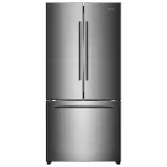 Best Buy Galanz 33" 18 Cu. Ft. Bottom Freezer Refrigerator (GLR18FS5M16) - Stainless offer
