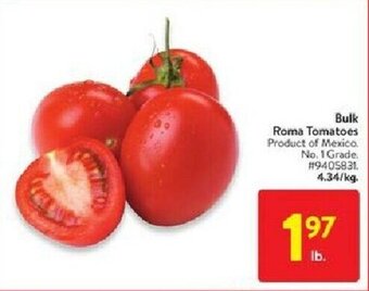 Walmart Bulk roma tomatoes offer