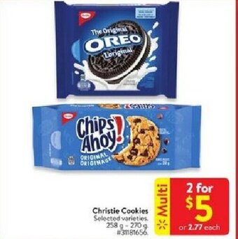 Walmart Christie cookies offer