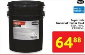 Walmart Supertech universal tractor fluid offer