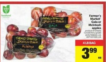 Real Canadian Superstore Farmer's Market Gala Or McIntosh Apples offer