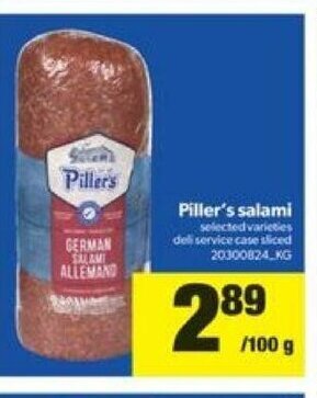 Real Canadian Superstore Piller's Salami offer