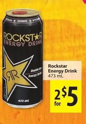 Save on Foods Rockstar energy drink offer