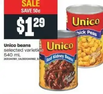 Valu-mart Unico Beans offer