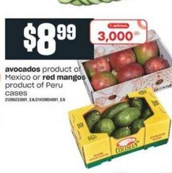 Valu-mart Avocados offer
