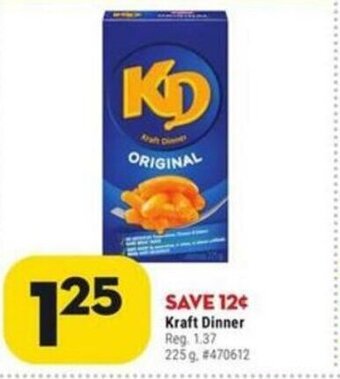 Giant Tiger Kraft Dinner offer