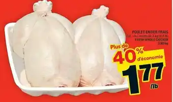 Super C Poulet Entier Frais offer