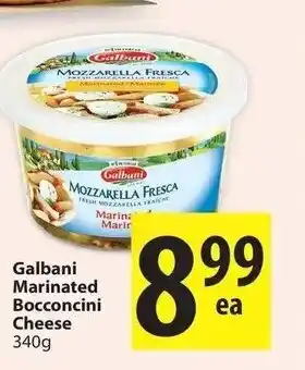 Save on Foods Galbani marinated bocconcini cheese offer