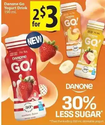 Danone go yogurt drink