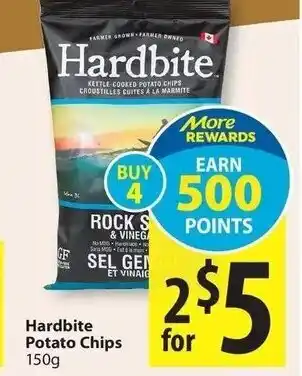 Hardbite potato chips