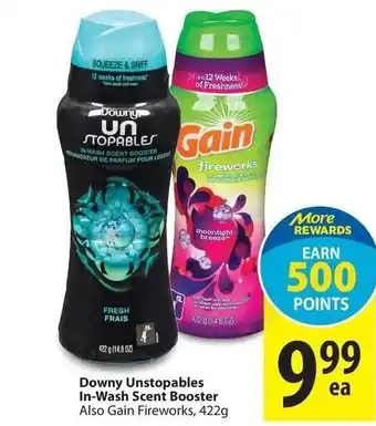 Save on Foods Downy unstopbles in-wash scent booster offer