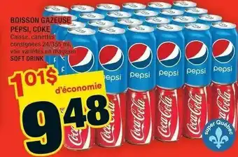 Super C Boisson gazeuse pepsi offer