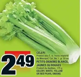Super C Céleri offer