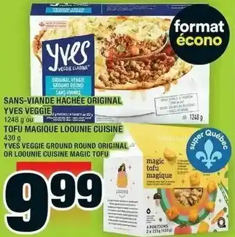 Super C Sans-viande hachée original yves veggie offer