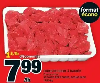 Super C Cubes de boeuf à ragoût offer