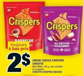 Super C Amuse-gueule crispers christie offer