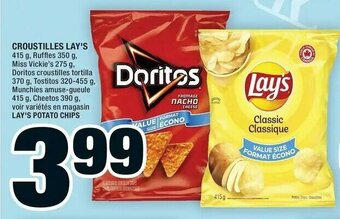 Super C Croustilles lay's offer