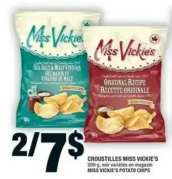 Super C Croustilles miss vickie's offer