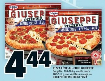 Super C Pizza lève-au-four giuseppe offer
