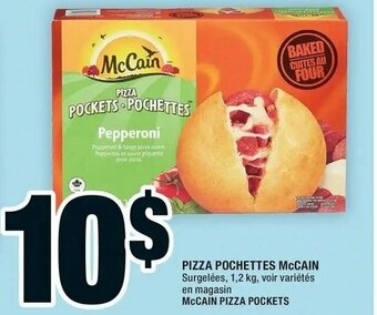 Super C Pizza pochettes mccain offer