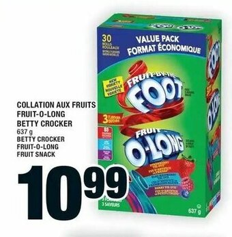 Super C Collation aux fruits fruit-o-long betty crocker offer