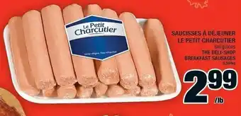 Super C Saucisses à déjeuner le petit charcutier offer