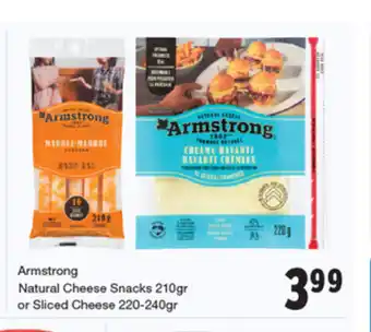 Quality Foods Armstrong Natural Cheese Snacks offer