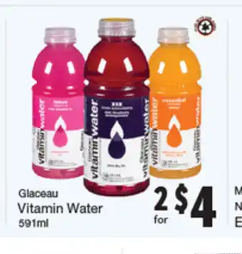 Quality Foods Glaceau Vitamin Water offer