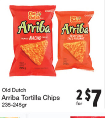 Quality Foods Arriba Tortilla Chips offer