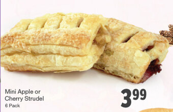 Quality Foods Mini Apple or Cherry Strudel offer
