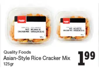 Quality Foods Asian-Style Rice Cracker Mix offer