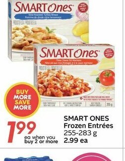Sobeys Smart Ones Frozen Entrées offer