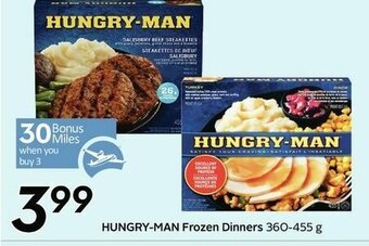 Sobeys Hungry-Man Frozen Dinners offer