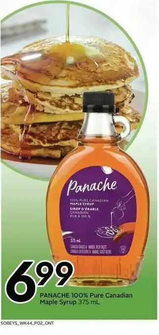 Sobeys Panache 100% Pure Canadian Maple Syrup offer