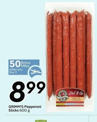 Sobeys Grimm's Pepperoni Sticks offer