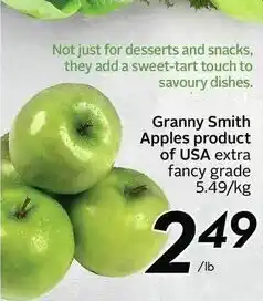 Sobeys Granny Smith Apples Product of USA offer