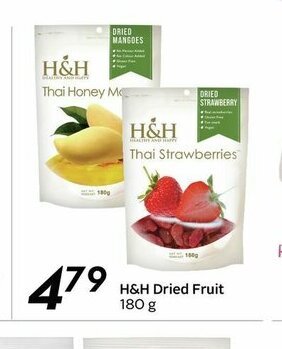 Sobeys H&H Dried Fruit offer
