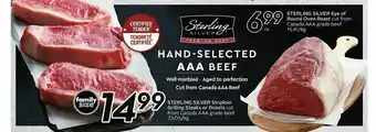 Sobeys Sterling Silver Striploin Grilling Steaks offer