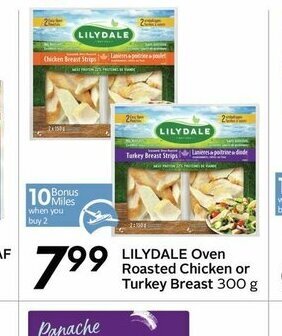 Sobeys Lilydale Oven Roasted Chicken or Turkey Breast offer