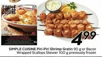 Sobeys Simple Cuisine Piri-Piri Shrimp Gratin offer