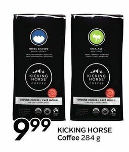 Sobeys Kicking Horse Coffee offer