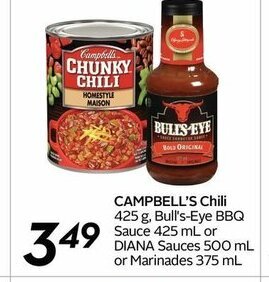 Sobeys Campbell's Chili offer