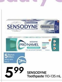 Sobeys Sensodyne Toothpaste offer