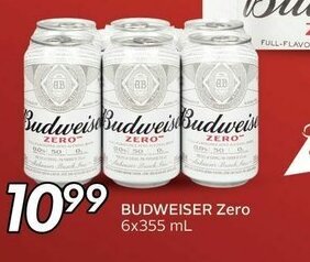 Sobeys Budweiser Zero offer