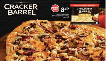 Sobeys Cracker Barrel Shredded Cheese offer