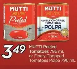 Sobeys Mutti Peeled Tomatoes offer