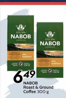 Sobeys Nabob Roast & Ground Coffee offer