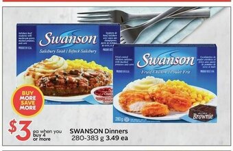Sobeys Swanson Dinners offer